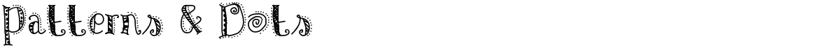 Patterns & Dots - 极字网